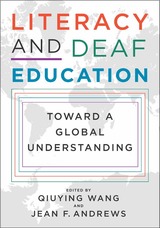front cover of Literacy and Deaf Education