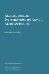 front cover of Archaeological Investigations on Agattu, Aleutian Islands