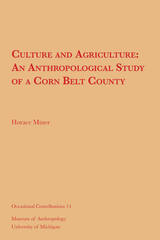 front cover of Culture and Agriculture