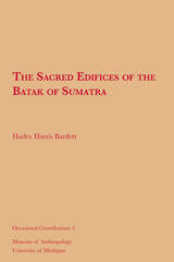 front cover of The Sacred Edifices of the Batak of Sumatra
