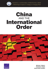 front cover of China and the International Order
