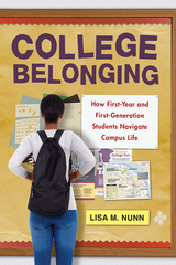 front cover of College Belonging