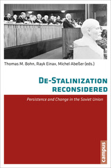 front cover of De-Stalinisation Reconsidered