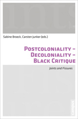 front cover of Postcoloniality-Decoloniality-Black Critique