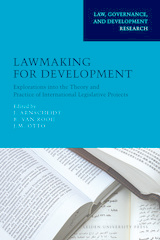 front cover of Lawmaking for Development