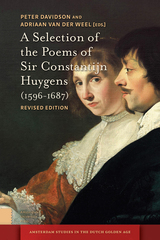 front cover of A Selection of the Poems of Sir Constantijn Huygens (1596-1687)