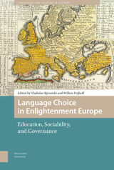 front cover of Language Choice in Enlightenment Europe