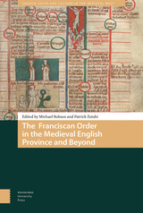 front cover of The Franciscan Order in the Medieval English Province and Beyond