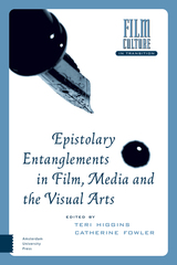 front cover of Epistolary Entanglements in Film, Media and the Visual Arts