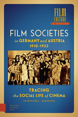 front cover of Film Societies in Germany and Austria 1910-1933