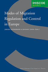 front cover of Modes of Migration Regulation and Control in Europe