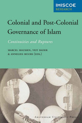 front cover of Colonial and Post-Colonial Governance of Islam
