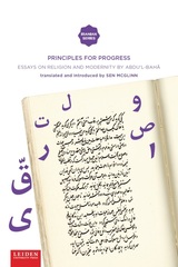 front cover of Principles for Progress